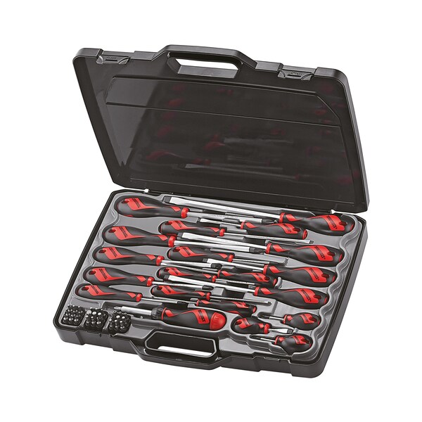 MD9053N - 53 Piece Screwdriver Set (Flat, PH, PZ, Hex, TX, TPX,